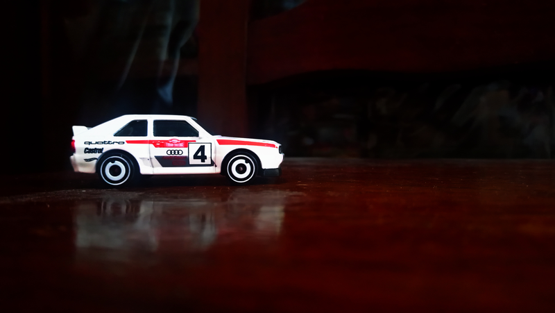 Illustration for article titled Ringe der Vorherrschaft | Hot Wheels 1984 Audi Sport Quattro | Inspection Room